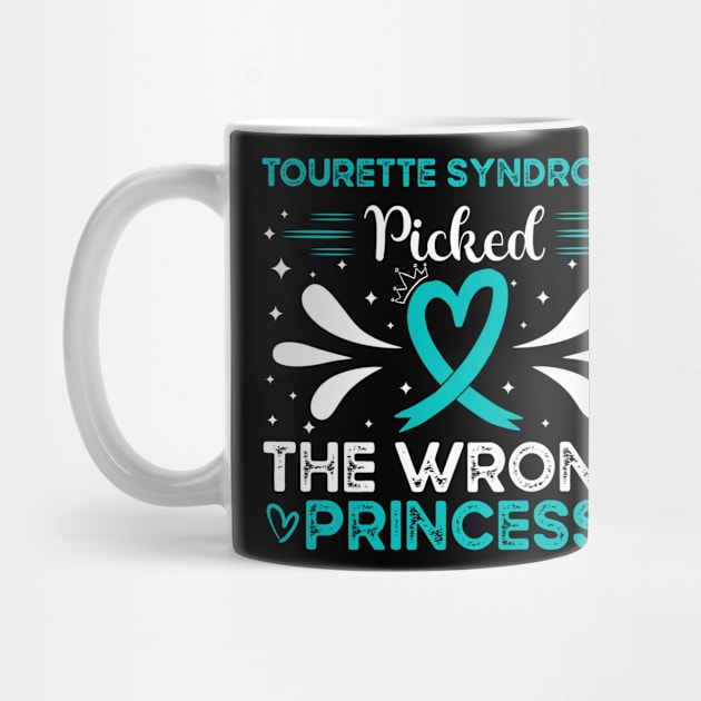 Tourette Syndrome Picked The Wrong Princess by Geek-Down-Apparel